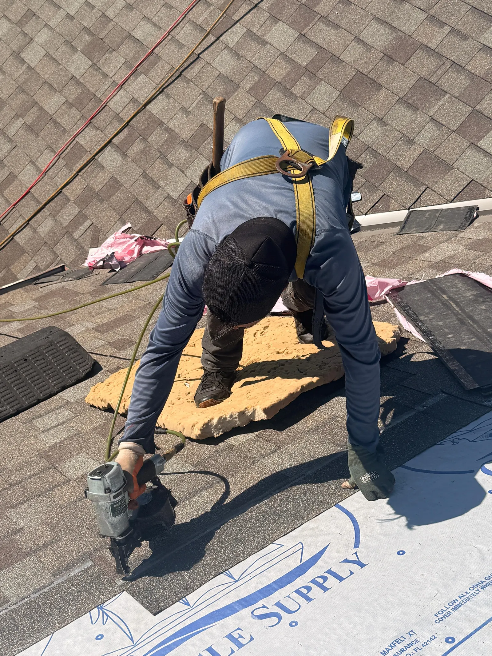 Storm damage restoration